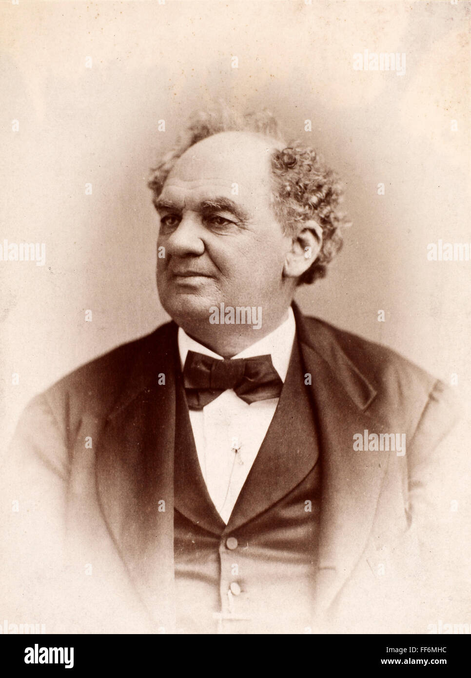 PHINEAS TAYLOR BARNUM /n(1810-1891). American showman. Original cabinet ...