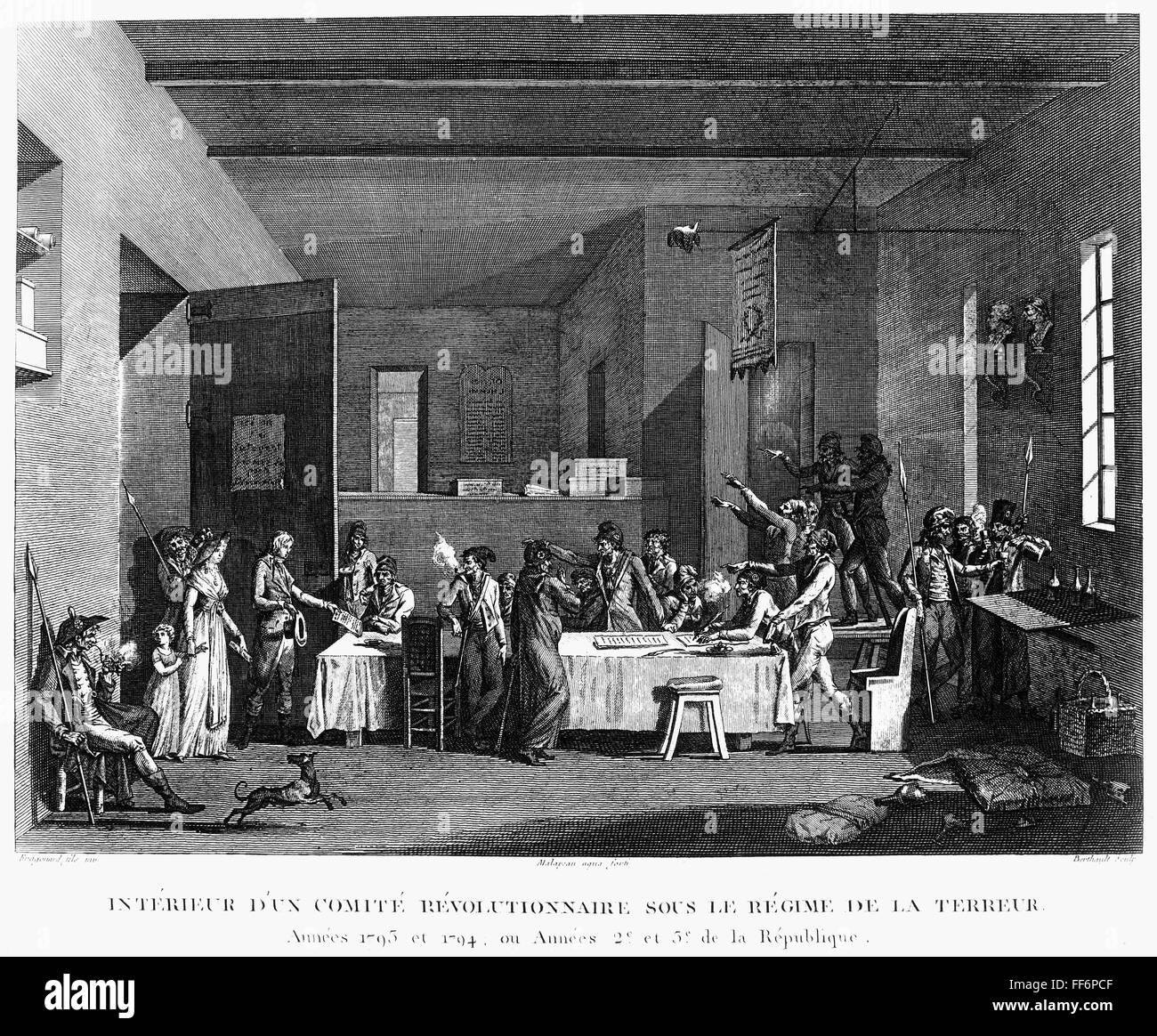 Конституция якобинцев 1793. Якобинский террор (1793—1794, Франция). Революционный интерьер. Первые фото 1793. 6 Апреля 1793 г. живопись Франция комитет общественного спасения.