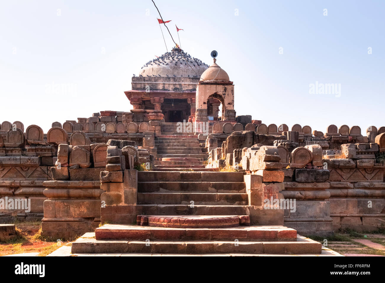 Harshat Mata Temple. Abhaneri, Dausa, Rajasthan, India Stock Photo