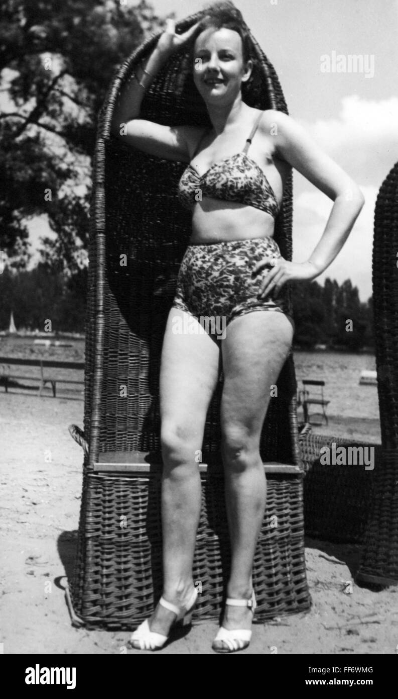 German Woman In Bathing Suit High Resolution Stock Photography and Images -  Alamy