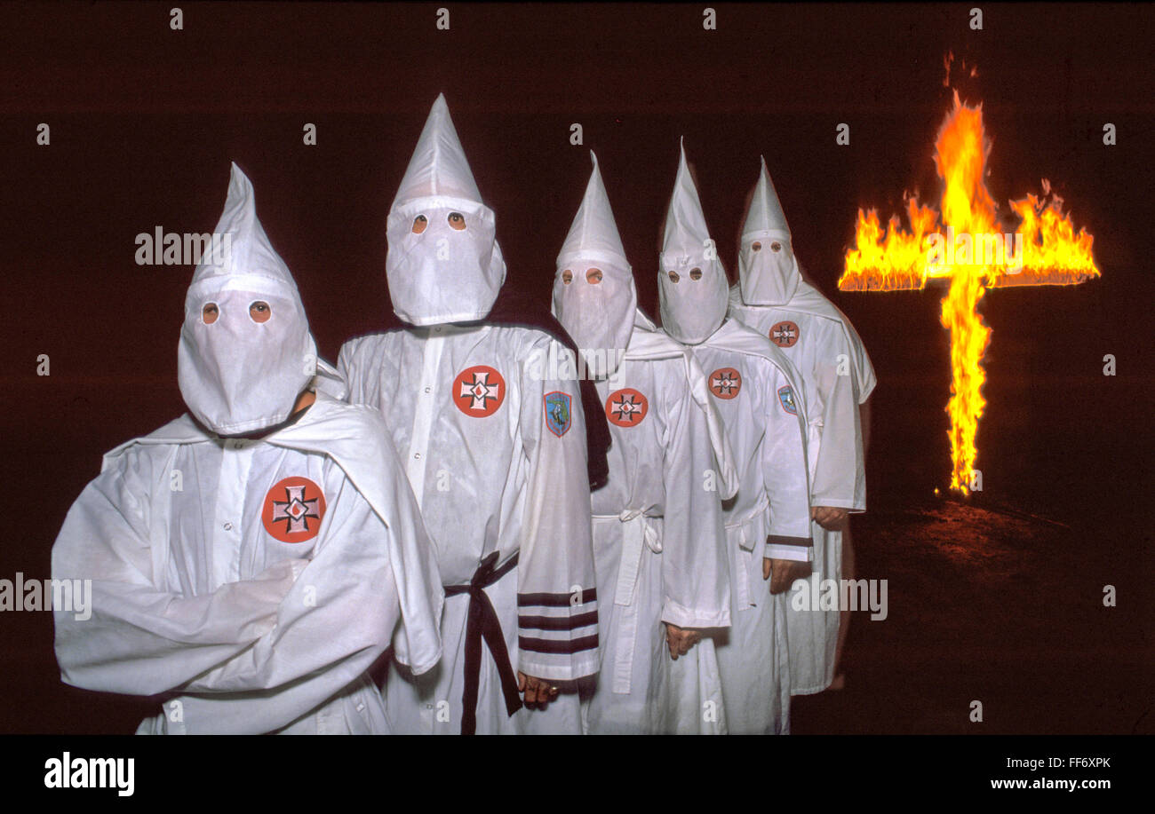 Ku Klux Klan in North Florida Stock Photo
