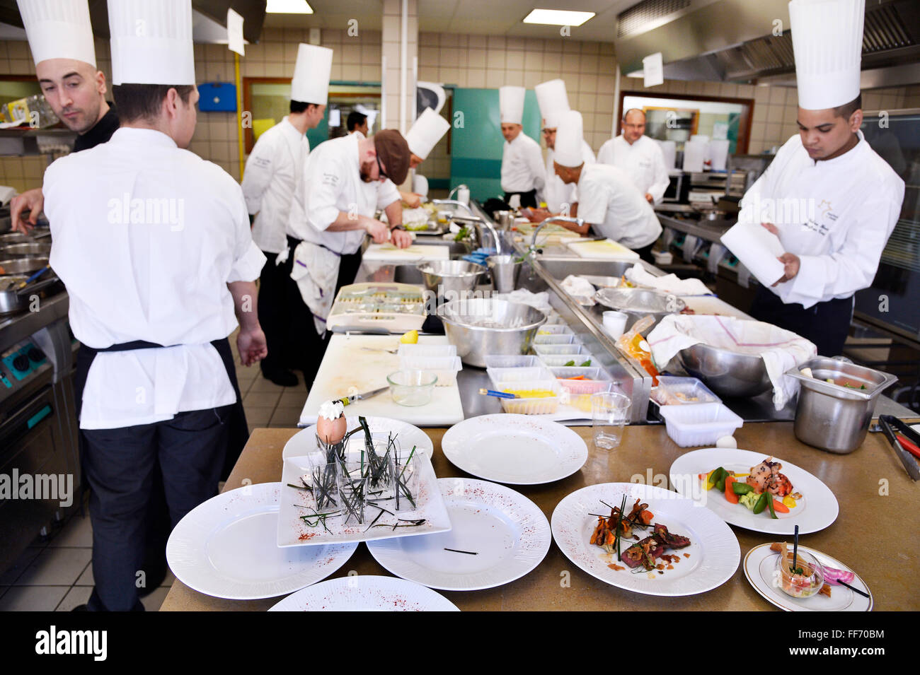 French catering food service Stock Photo Alamy