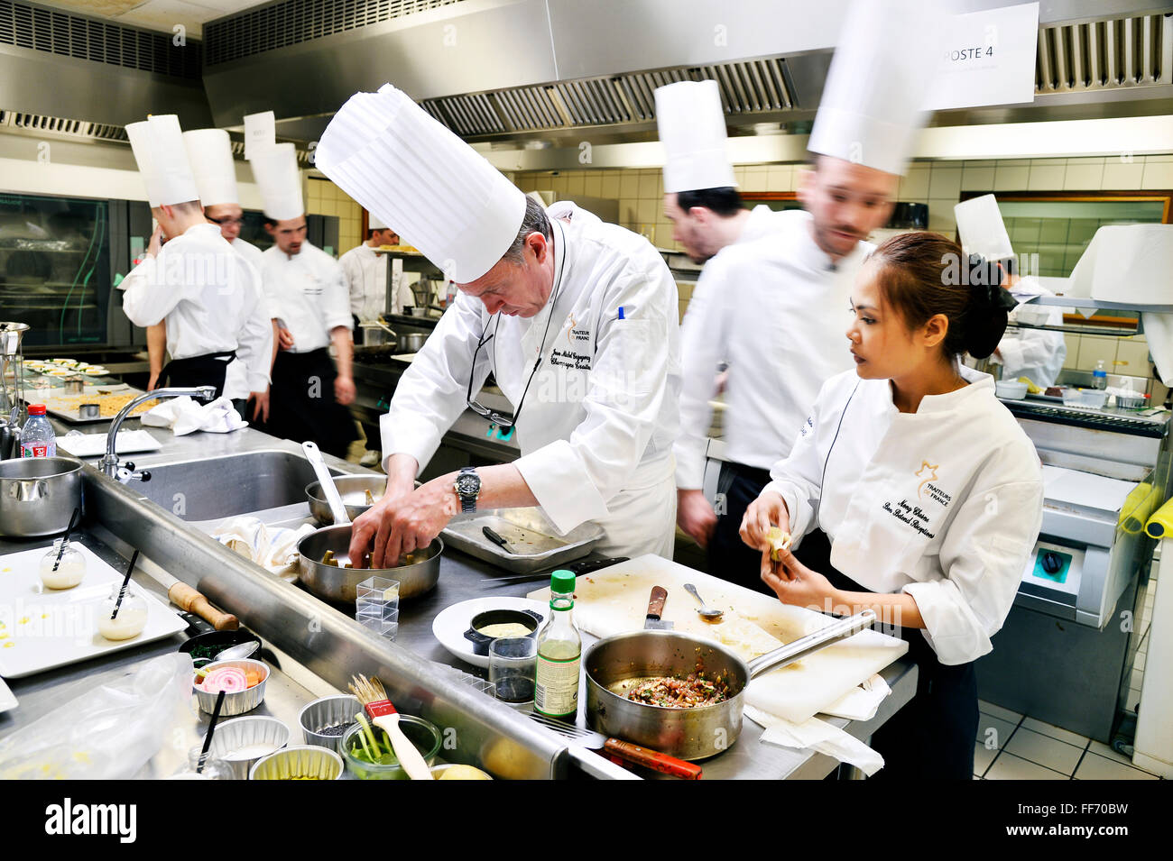 French catering food service Stock Photo Alamy