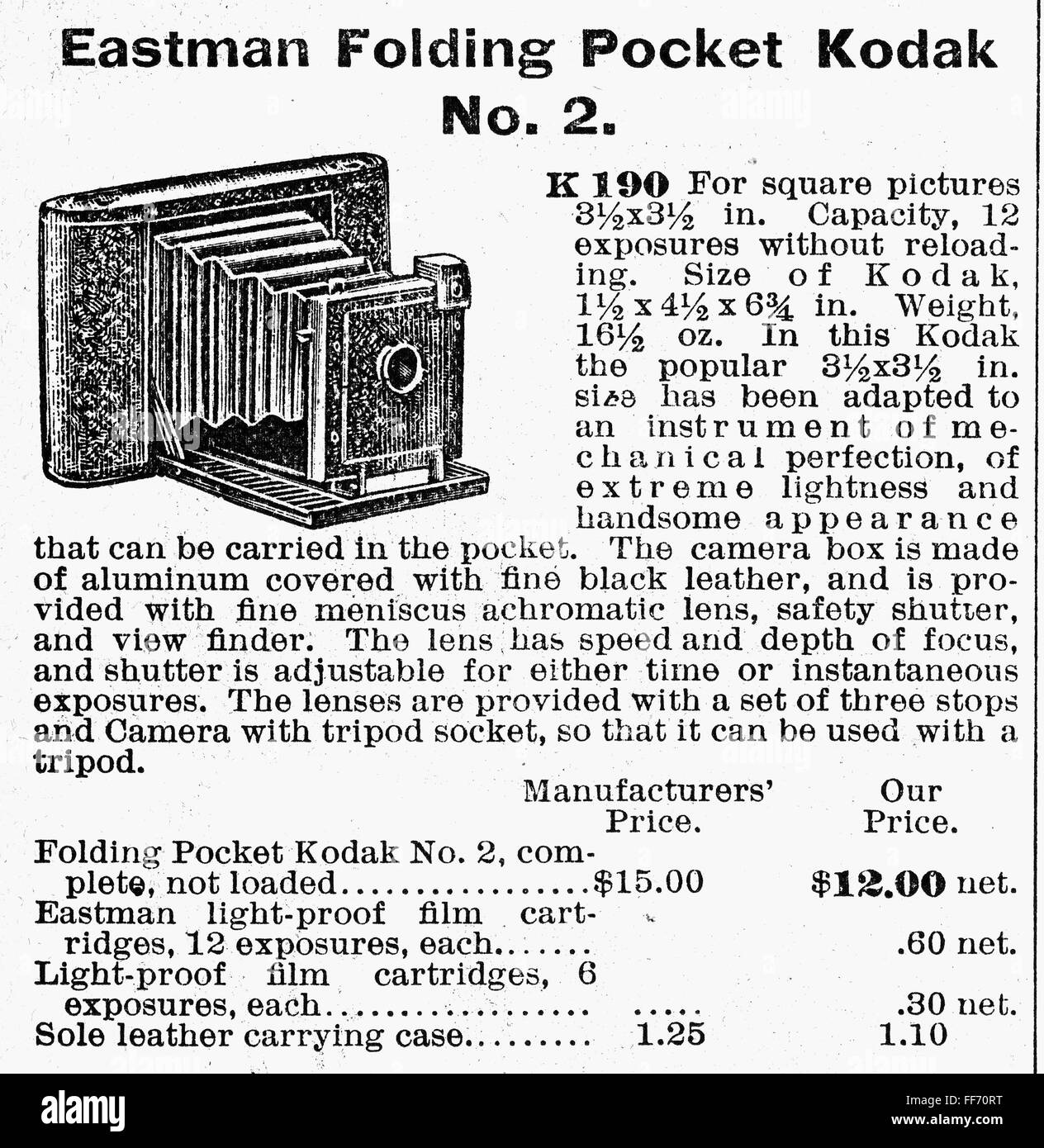 Vintage eastman kodak advertising hires stock photography and images
