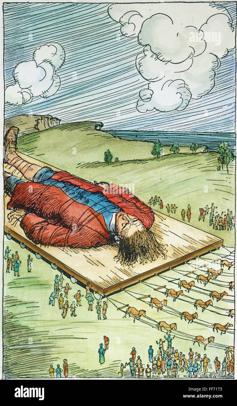 Aggregate 114+ gulliver's travels drawing seven.edu.vn