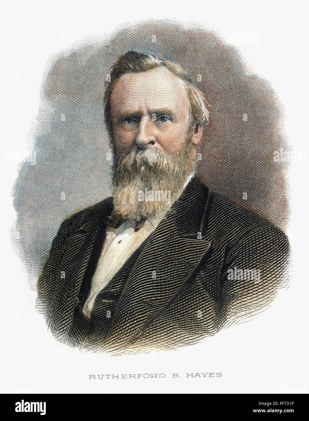 RUTHERFORD B. HAYES /n(1822-1893). 19th President Of The United States ...