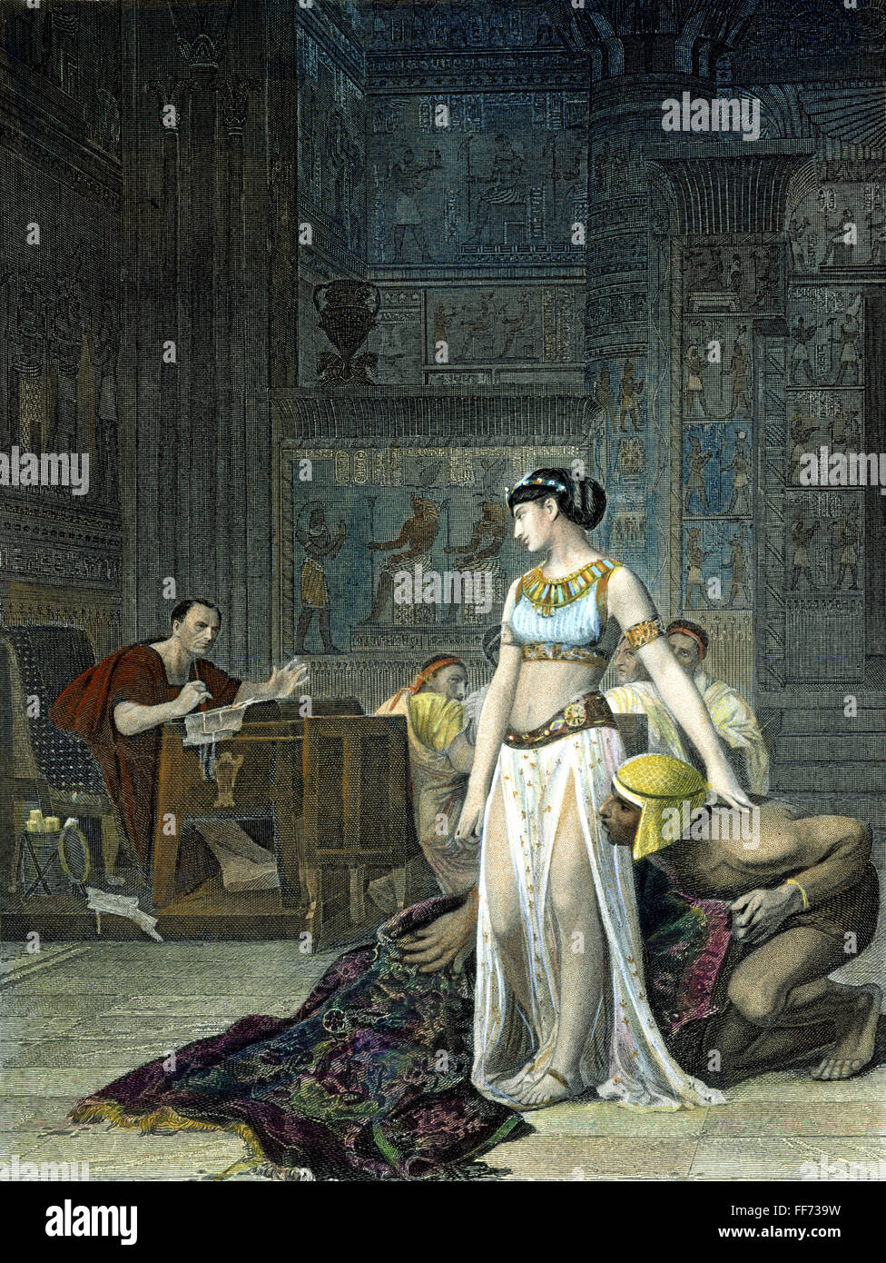 CLEOPATRA VII (6930 B.C.). /nLast Macedonian queen of Egypt. Cleopatra