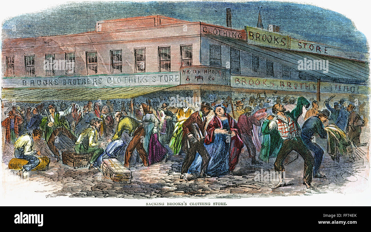 нью йорк 1863 год