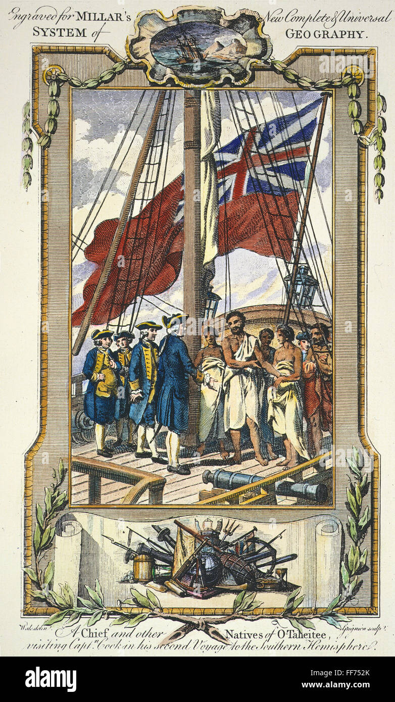 Captain cook tahiti hires stock photography and images Alamy