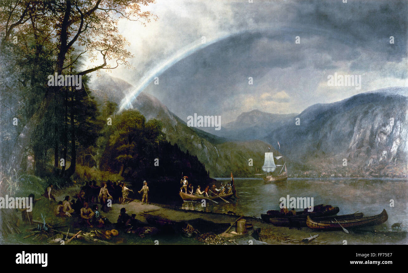 Hudson Hudson River 1609 Nthe Discovery Of The Hudson River By Hudson Hudson River 1609 Nthe Discovery Of The Hudson River By