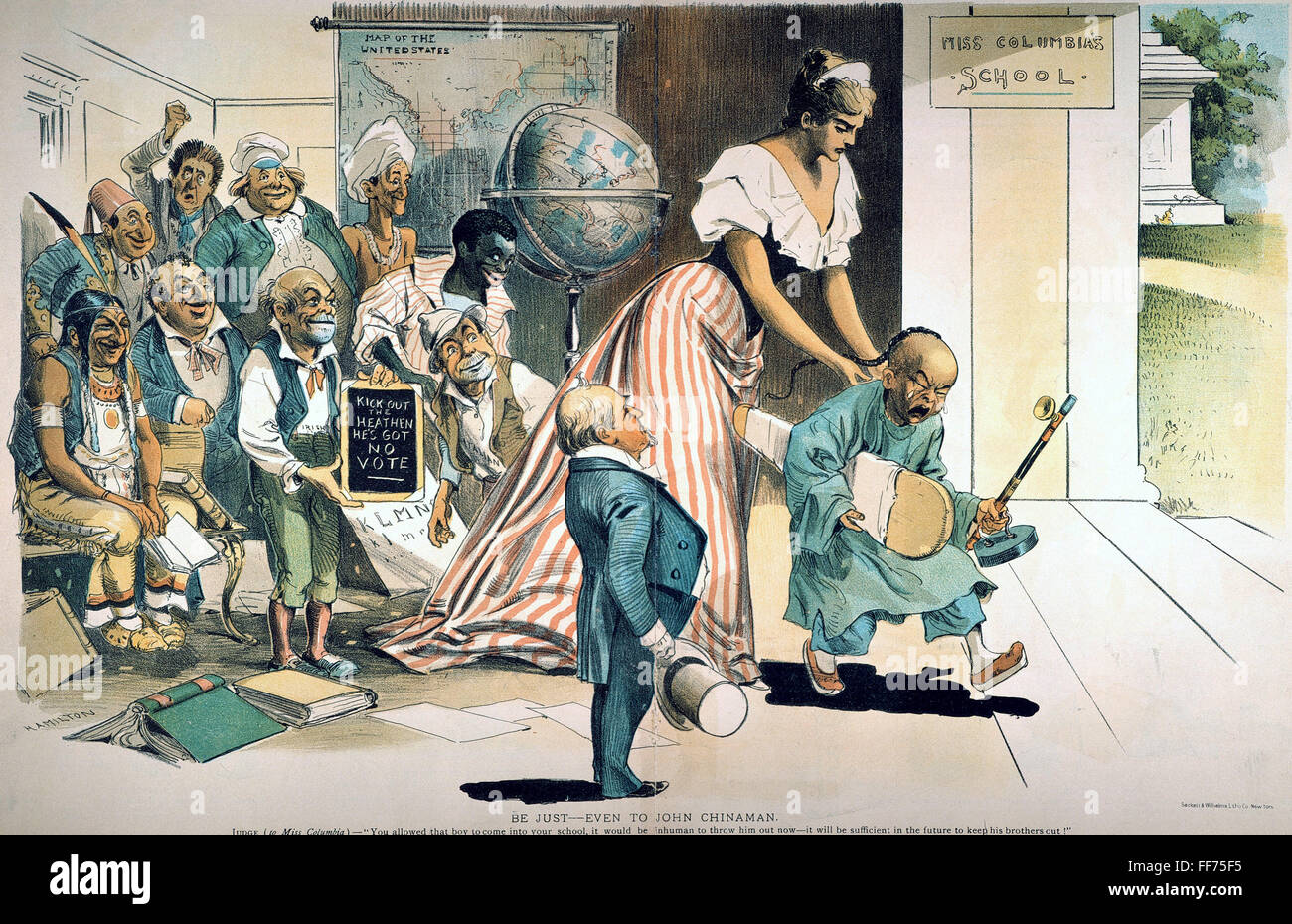 CHINESE EXCLUSION ACT 1893. /n"Be Just Even to John Chinaman