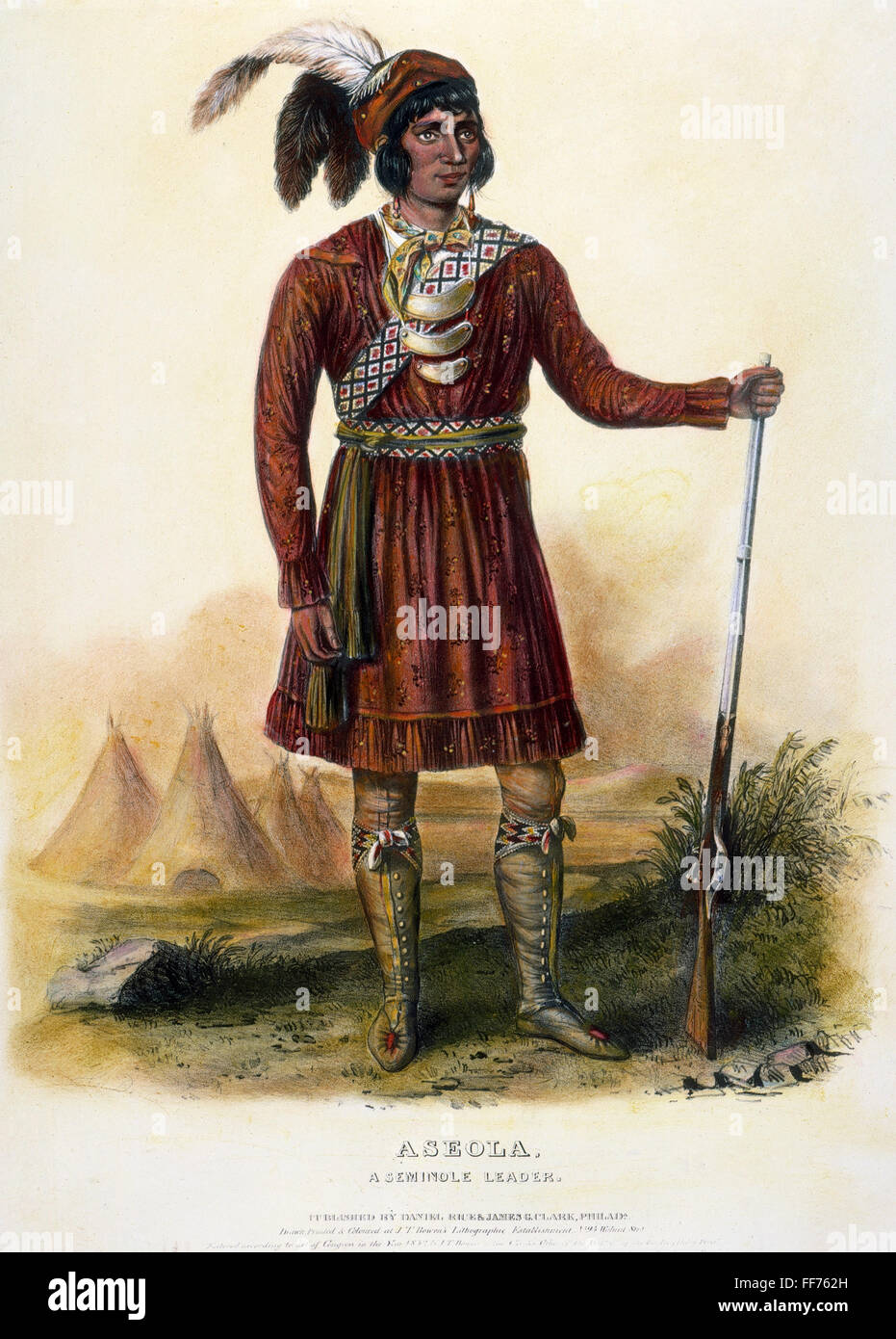 OSCEOLA (c18041838). /nNative American leader. American lithograph