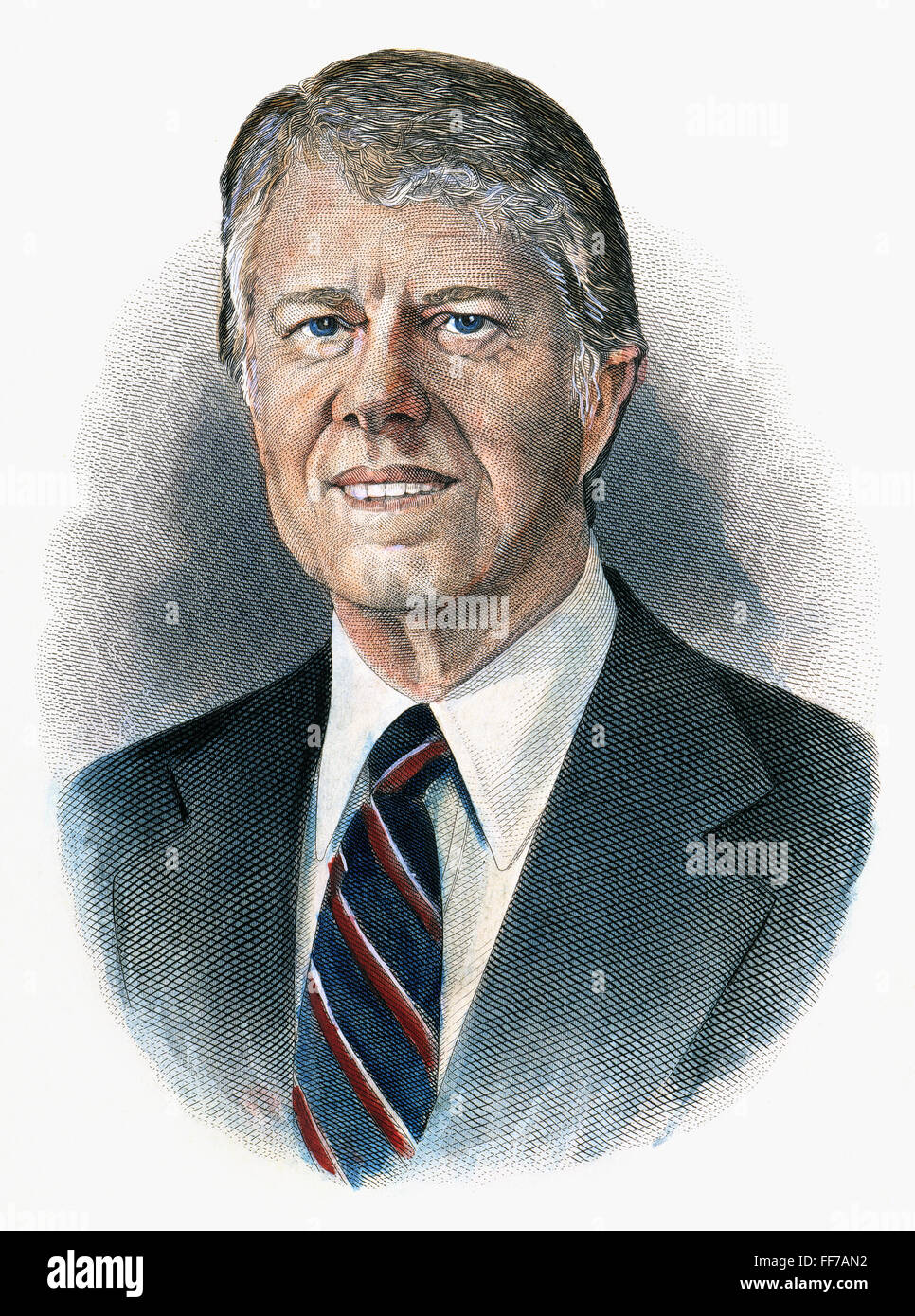 JIMMY CARTER (1924- ). /n39th President of the United States ...