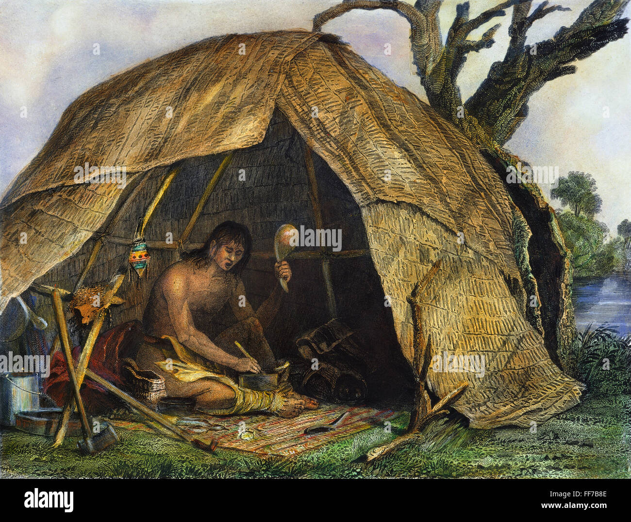 SHAMAN, 19th CENTURY. /nA Native American medicine man, or 'shaman