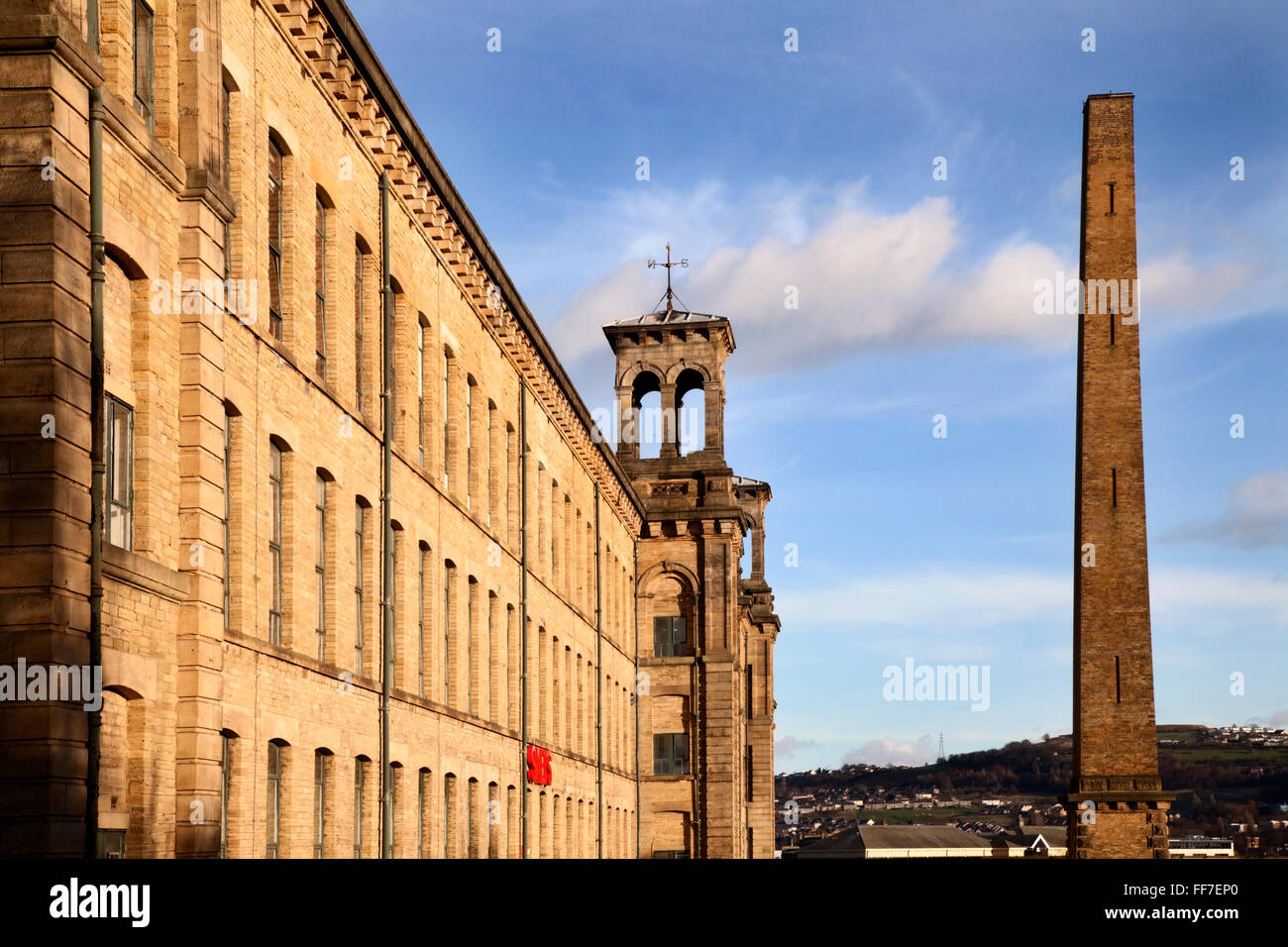 Salts Mill Art Gallery in Former Textile Mill Saltaire West Yorkshire