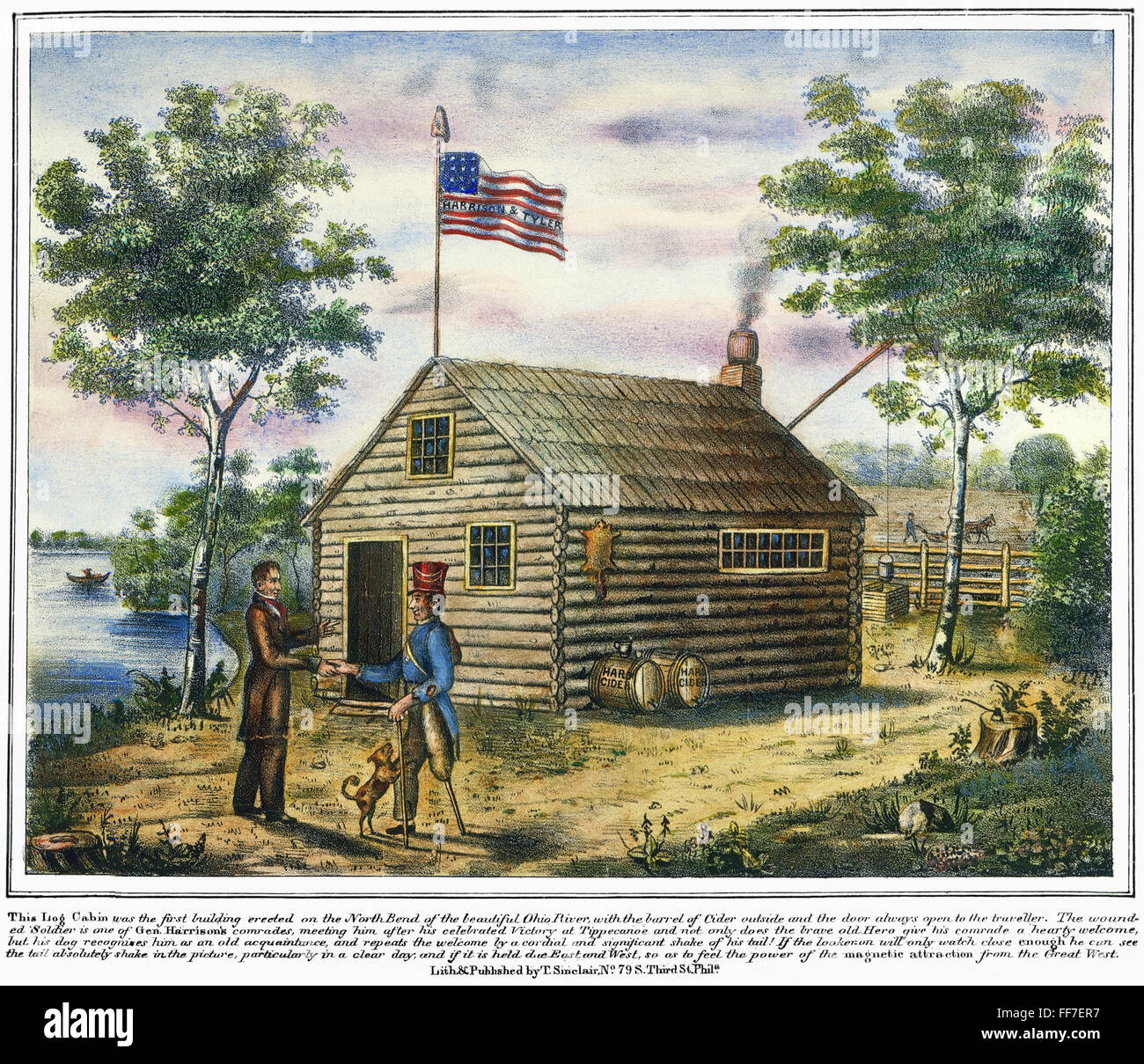 PRESIDENTIAL CAMPAIGN, 1840. /nPresidential candidate William Henry