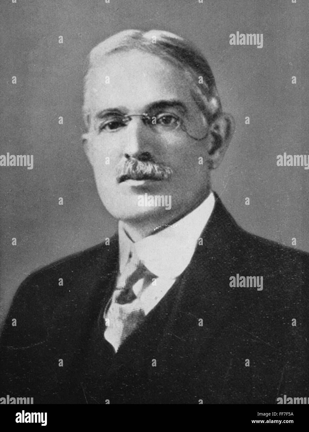 THEODORE WILLIAM RICHARDS /n(1868-1928). American chemist Stock Photo ...