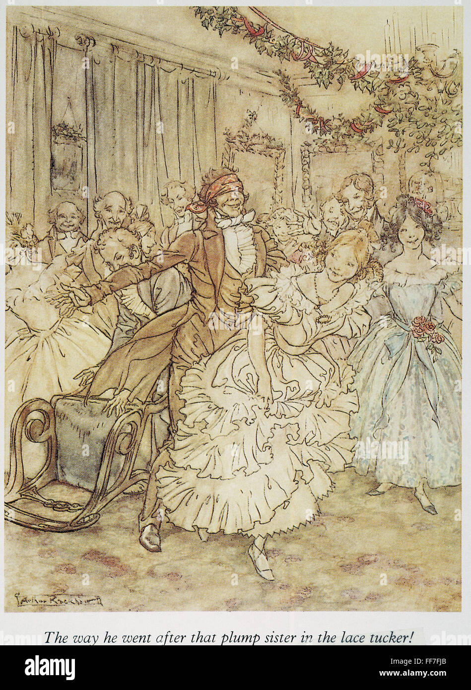 CHRISTMAS CAROL nChristmas At The Home Of Scrooge s Nephew Fred 