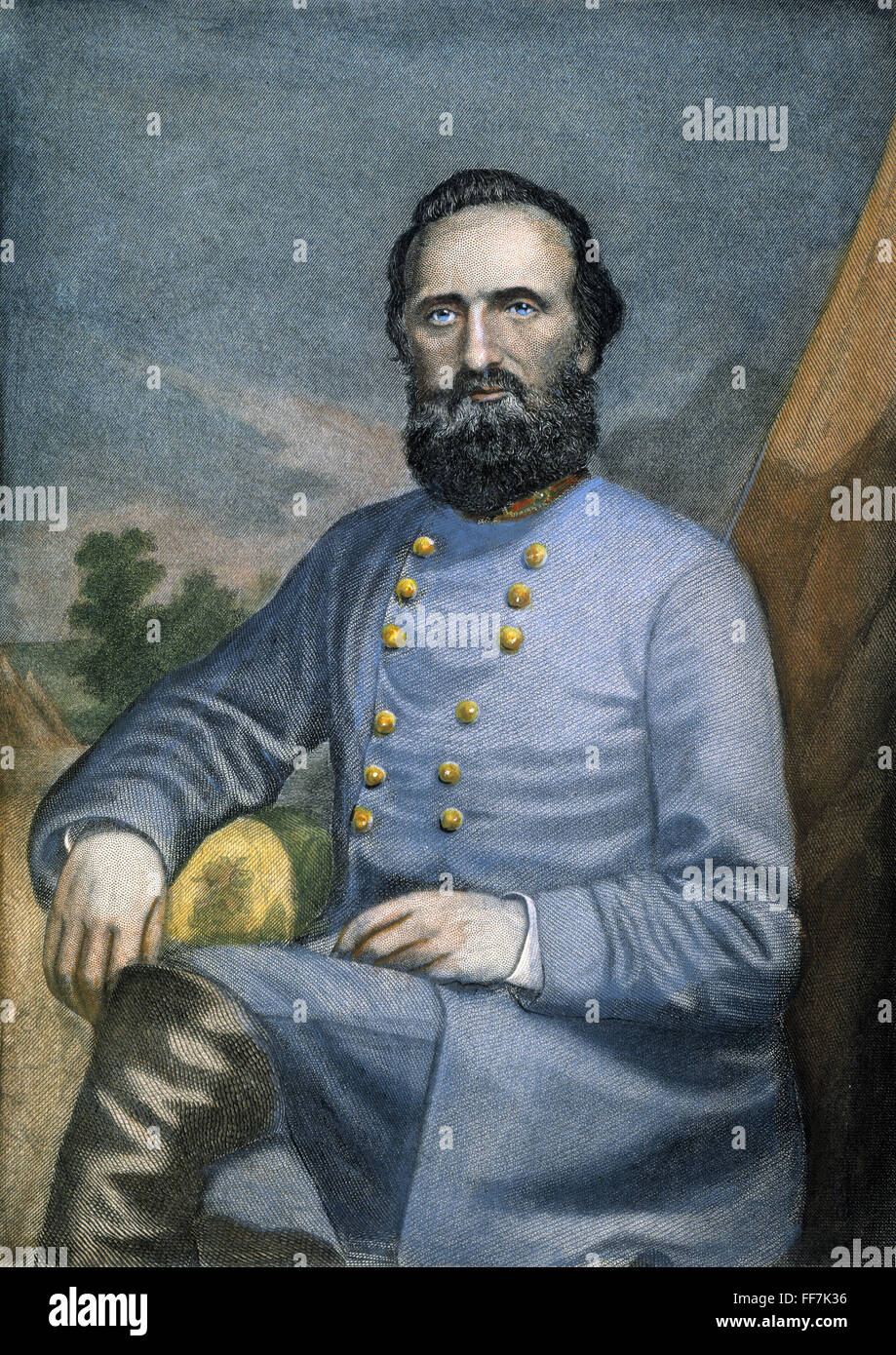 STONEWALL JACKSON /n(18241863). Thomas Jonathan 'Stonewall' Jackson