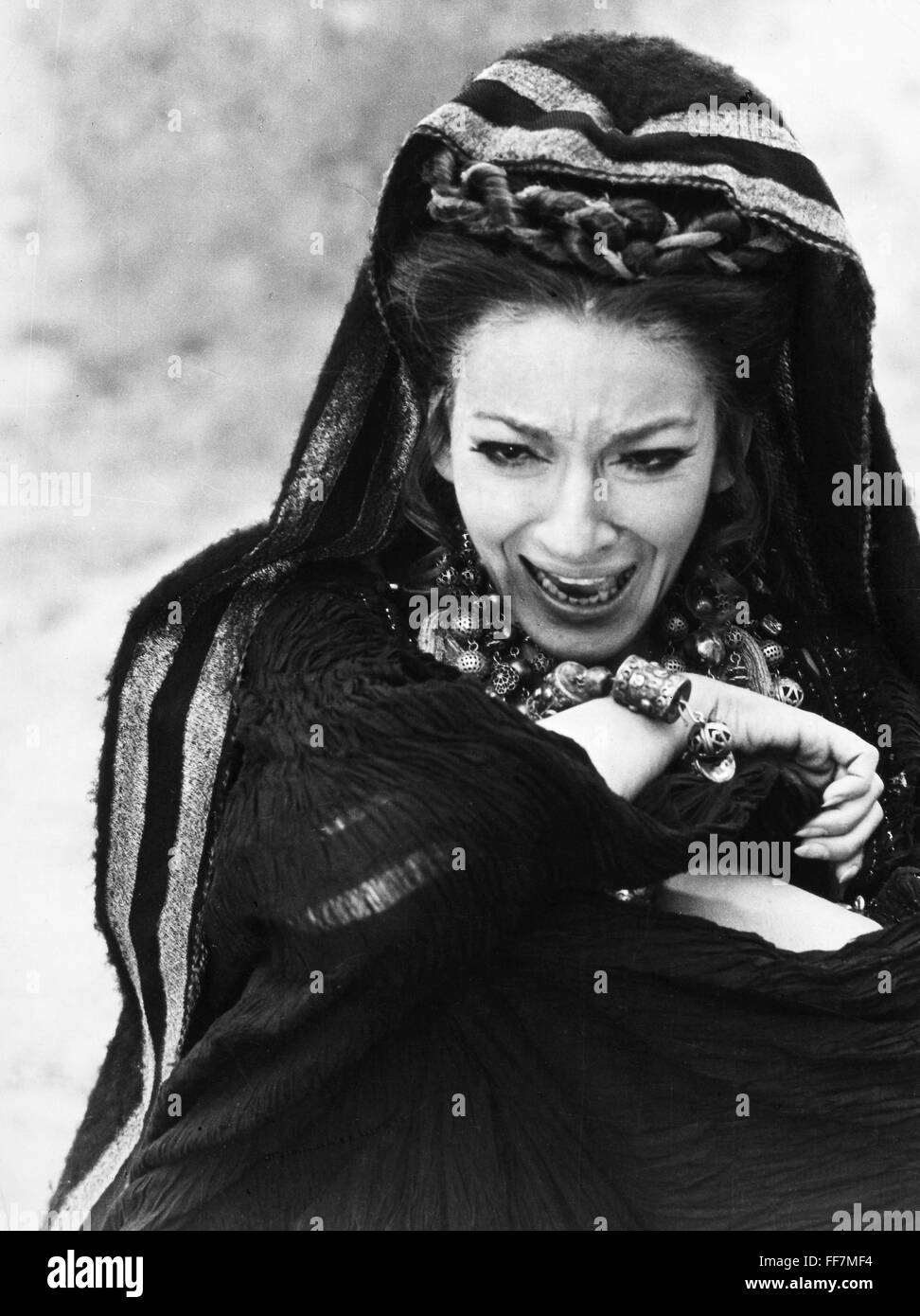 MARIA CALLAS (1923-1977). /nAmerican operatic soprano. Photographed in ...
