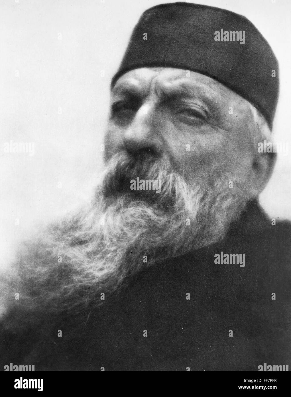 AUGUSTE RODIN (1840-1917). /nFrench sculptor. Photographed in 1906 by ...