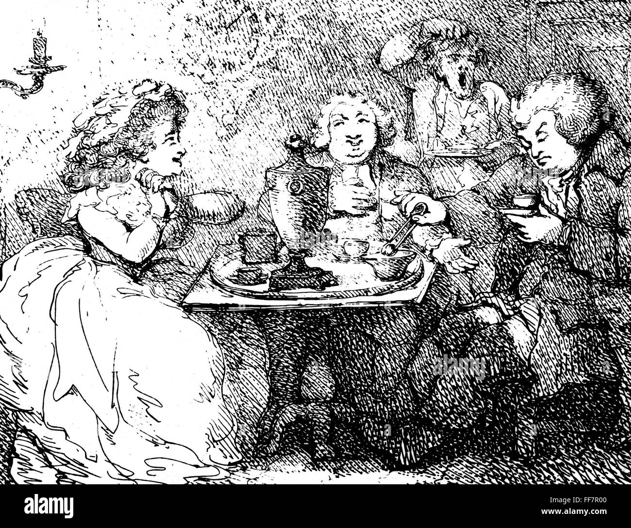 SAMUEL JOHNSON (17091784). /nEnglish man of letters. Thomas Rowlandson