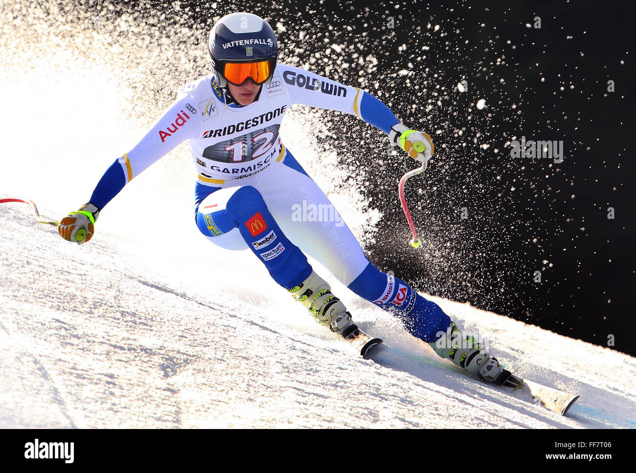 Kandahar, GarmischPartenkirchen, Germany. 06th Feb, 2016. FIS Womens