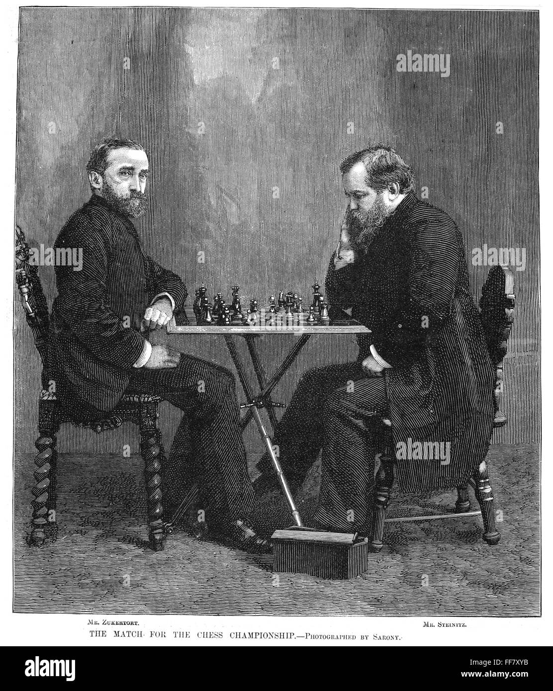 FollowChess on X: The first-ever World Chess Championship began #OnThisDay  in 1886. The match started off with a Steinitz win, but Zukertort hit back  with 4 successive victories. In the next 15