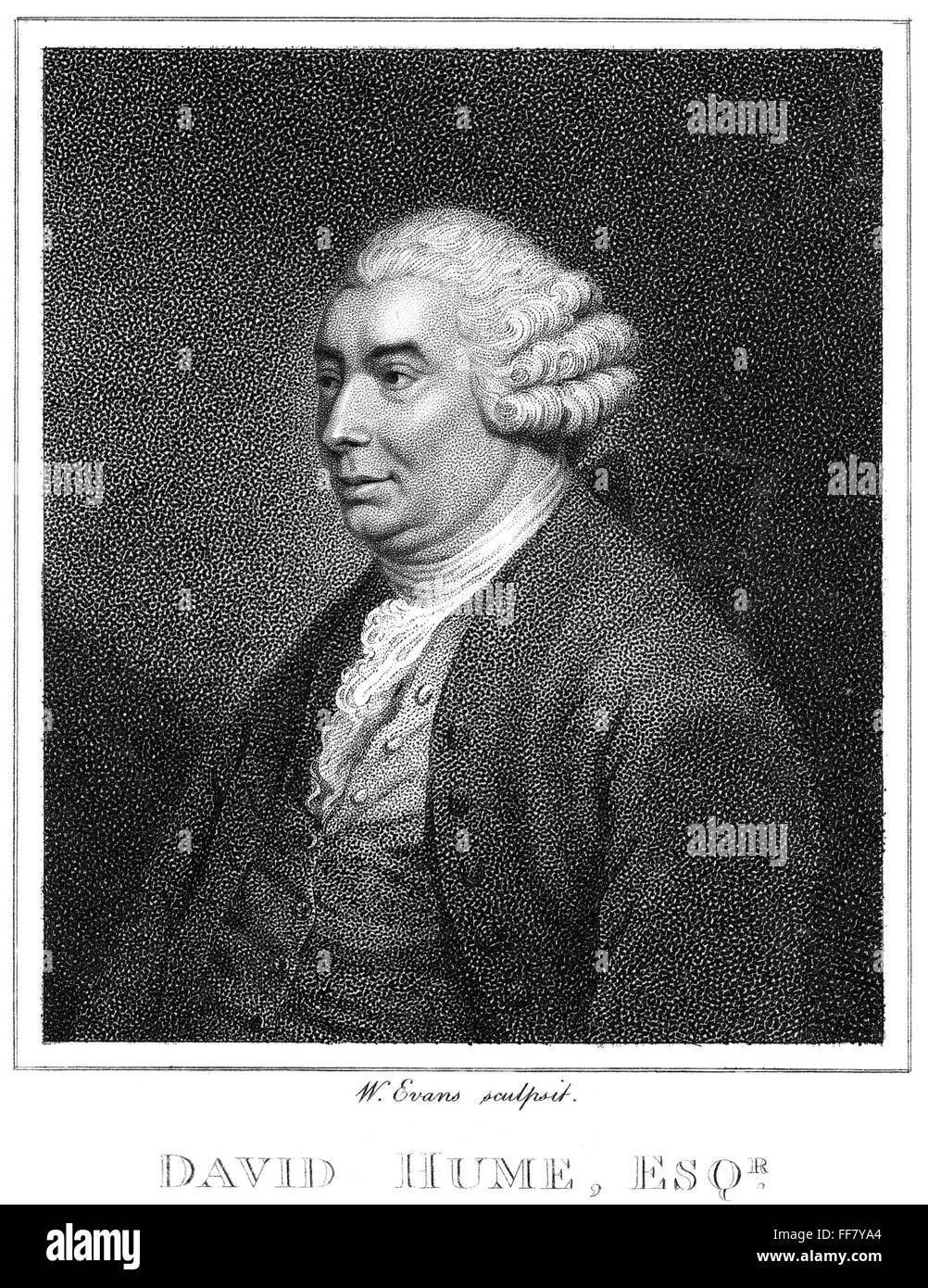 DAVID HUME (17111776). /nScottish historian and philosopher. Aquatint