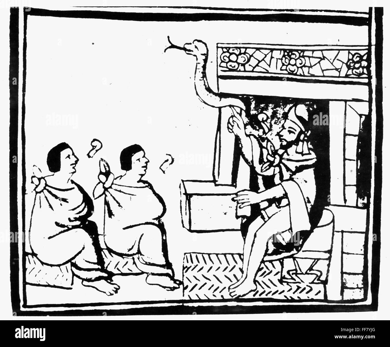 MONTEZUMA II (14801520). /nAztec emperor. Montezuma hears descriptions