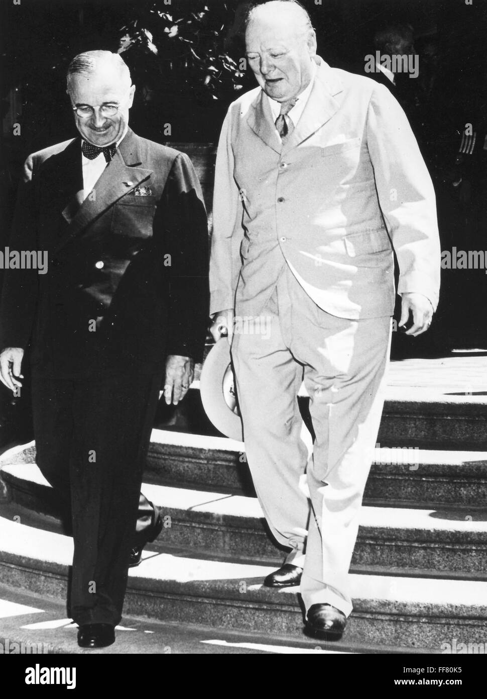 POTSDAM CONFERENCE, 1945. /nPresident Harry S. Truman of the United