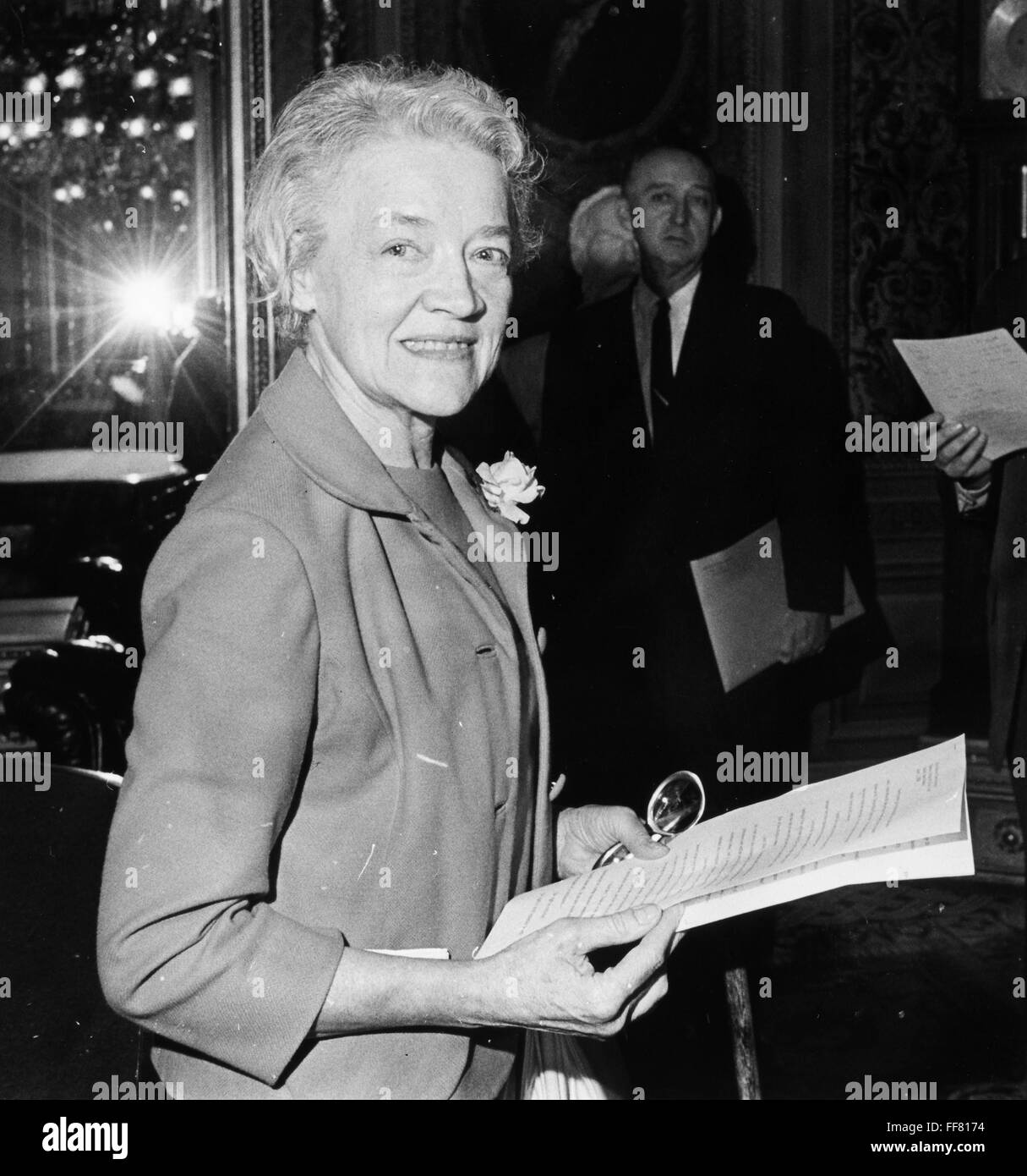 MARGARET CHASE SMITH /n(1897-1995). American legislator. Photographed in 1970. Stock Photo