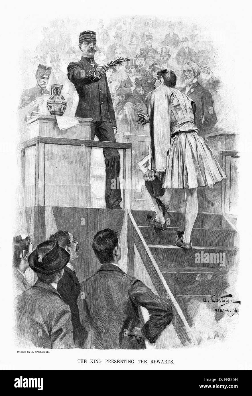 The First Modern Olympic Games Black And White Stock Photos Images Alamy