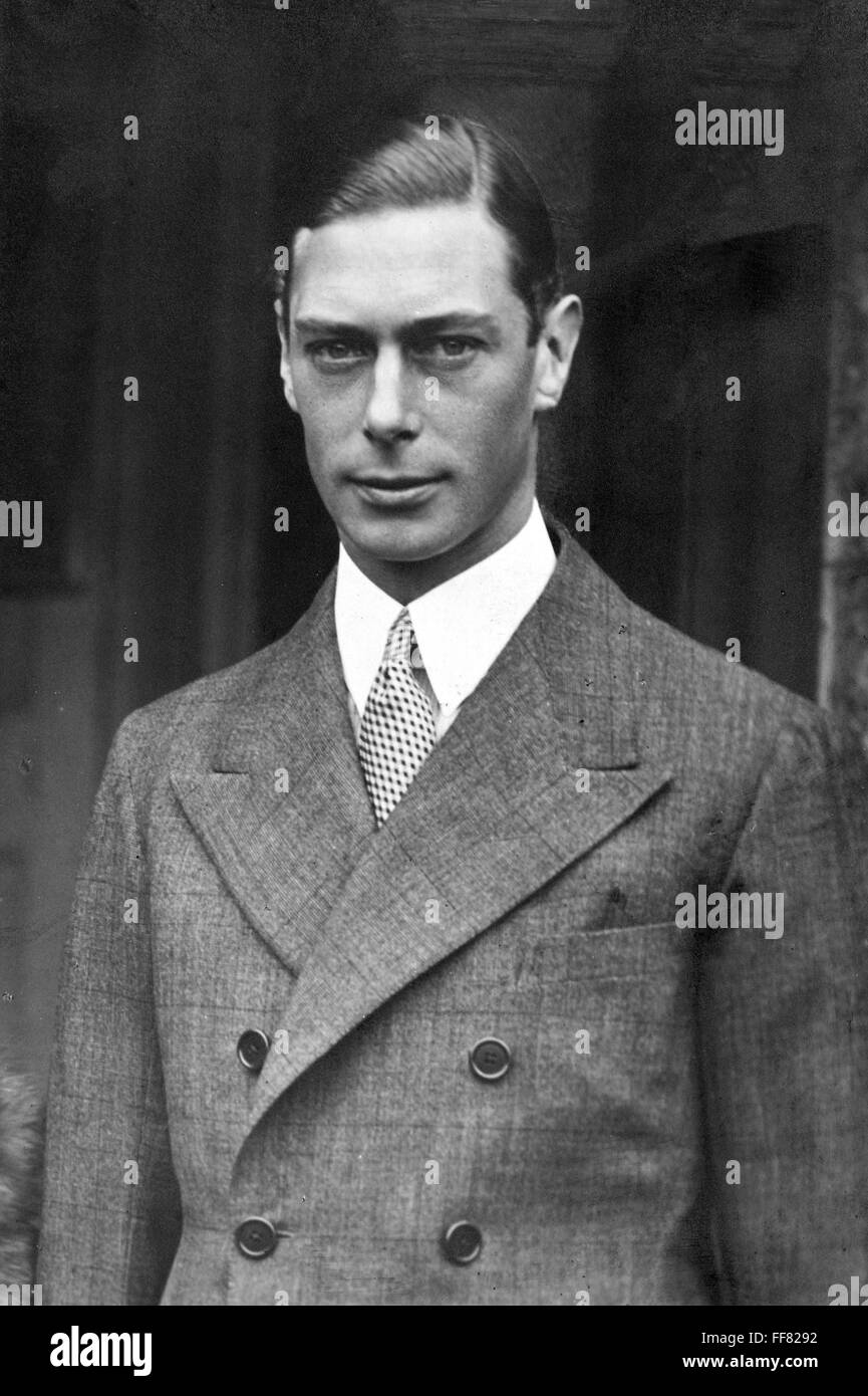 GEORGE VI (1895-1952). /nKing of Great Britain, 1936-1952. Photographed ...