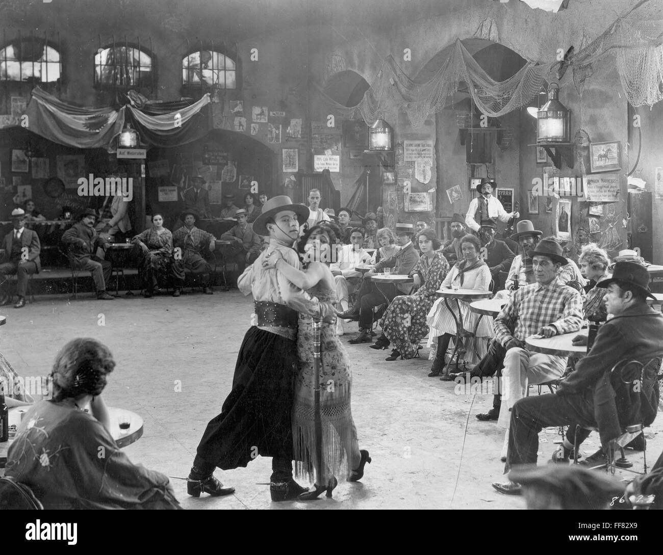 Tango dance movie Black and White Stock Photos & Images - Alamy