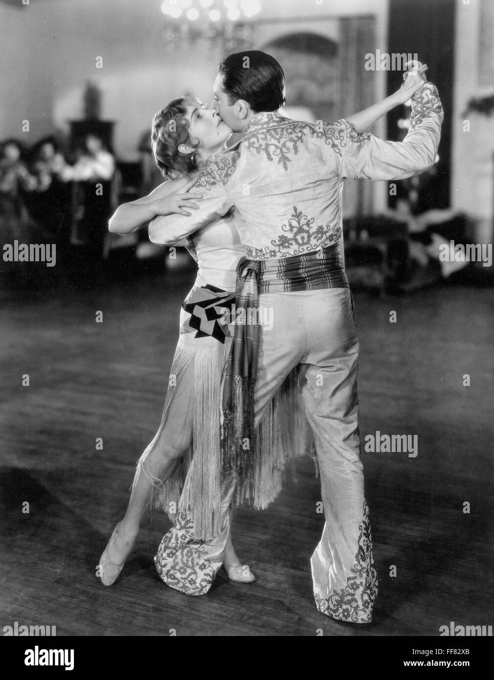 DANCING THE TANGO/nin the 1930s. Stock Photo