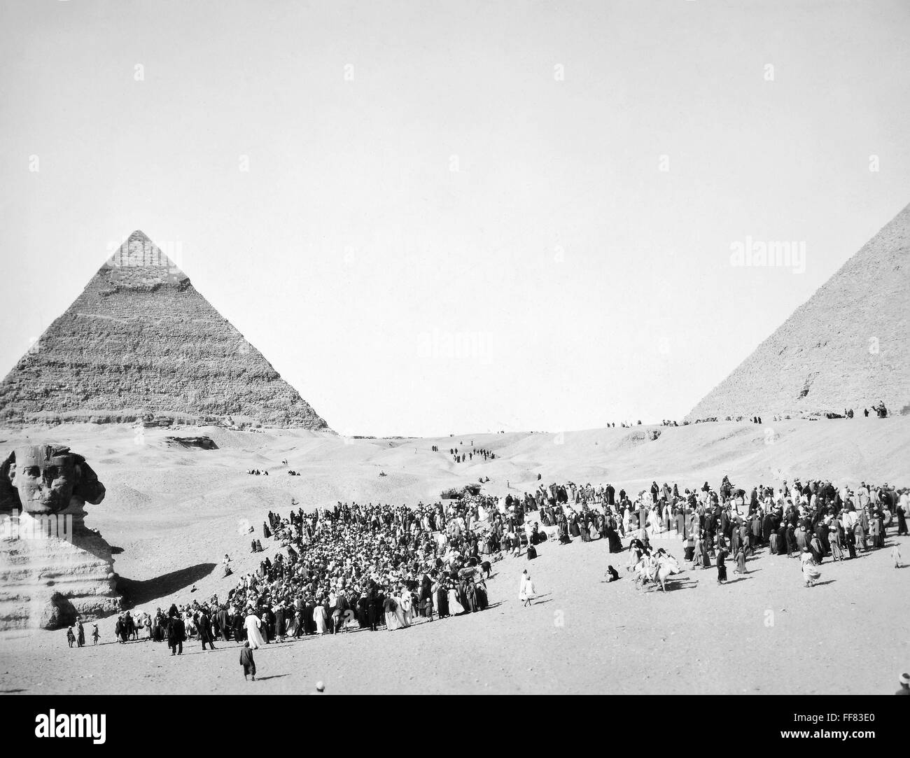 great-sphinx-and-pyramids-nthe-great-sphinx-and-pyramids-at-giza-egypt-photograph-mid-20th