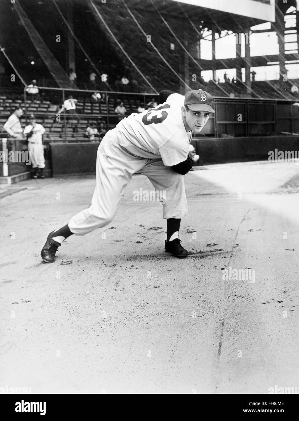 RALPH BRANCA (1926- ). /nAmerican baseball pitcher. Photographed c1950 ...