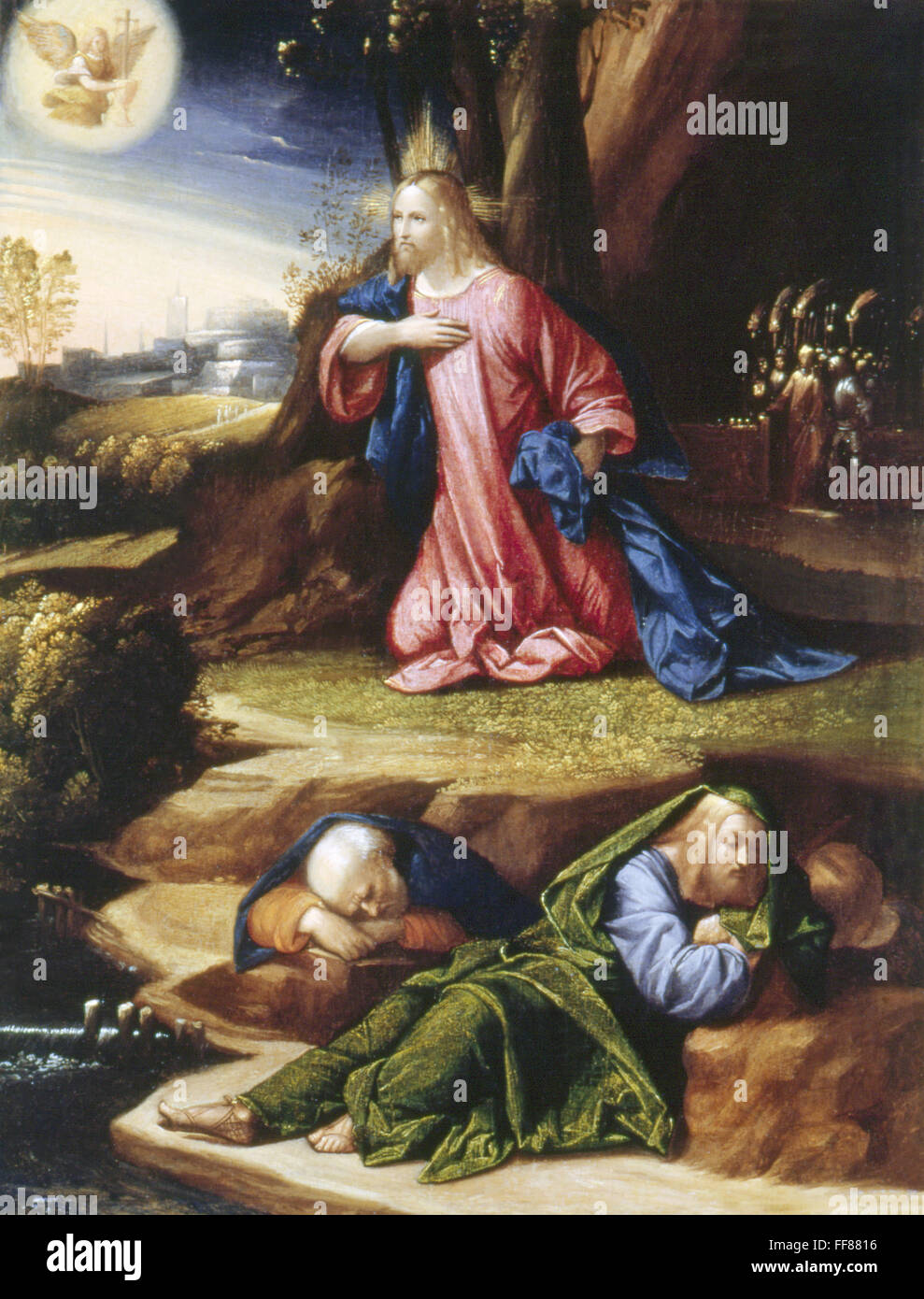 agony-in-the-garden-n-the-agony-in-the-garden-oil-on-canvas