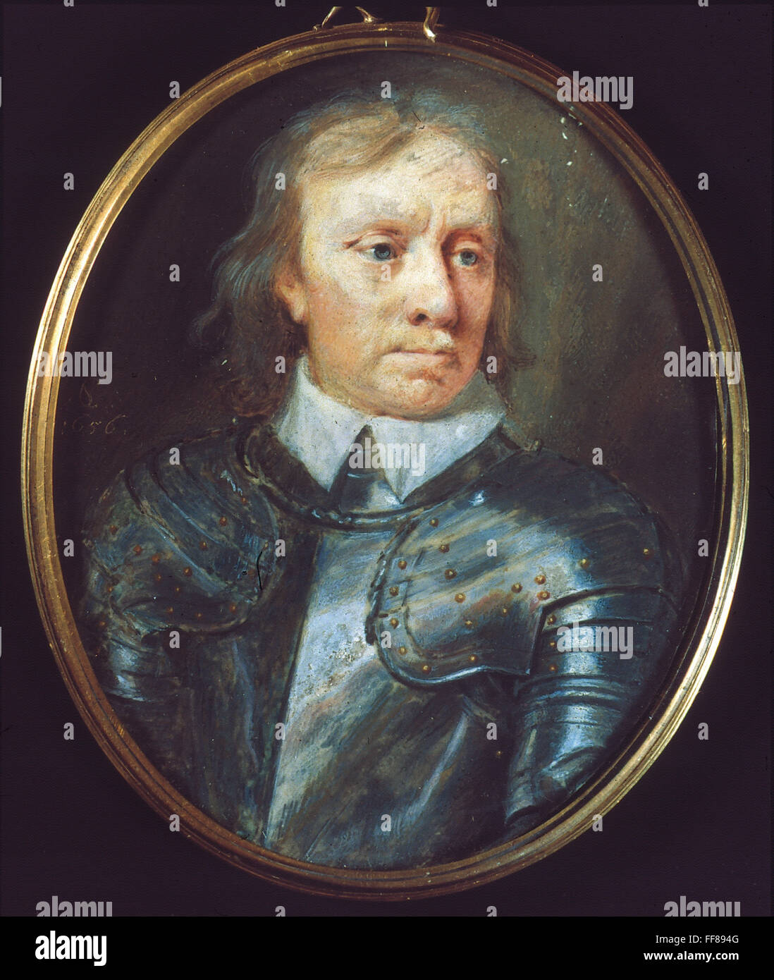 Oliver cromwell english soldier statesman hires stock photography and
