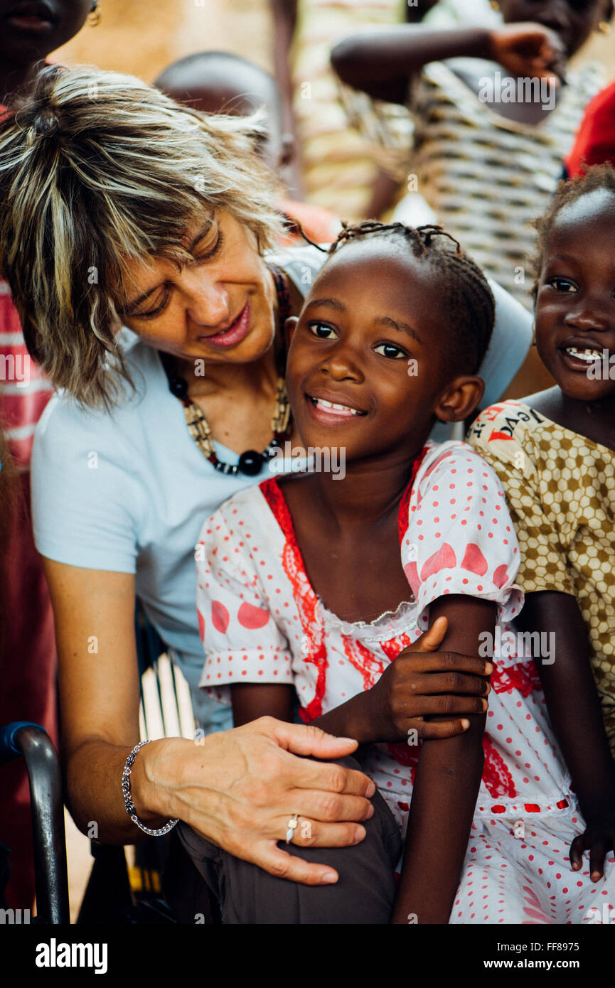 Happy children africa hi-res stock photography and images - Alamy
