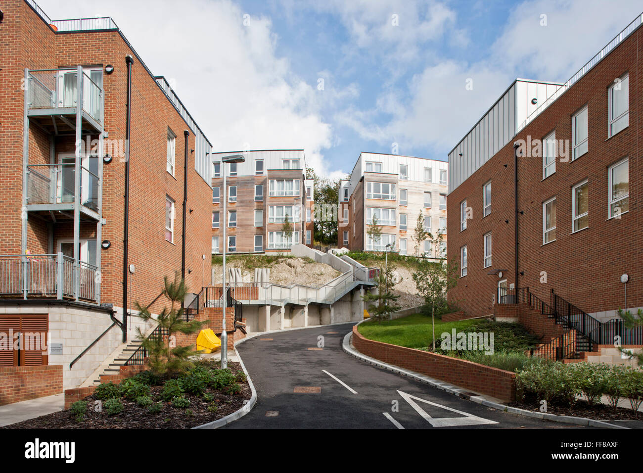 Apartment block Whyteleafe, Surrey, England Stock Photo Alamy