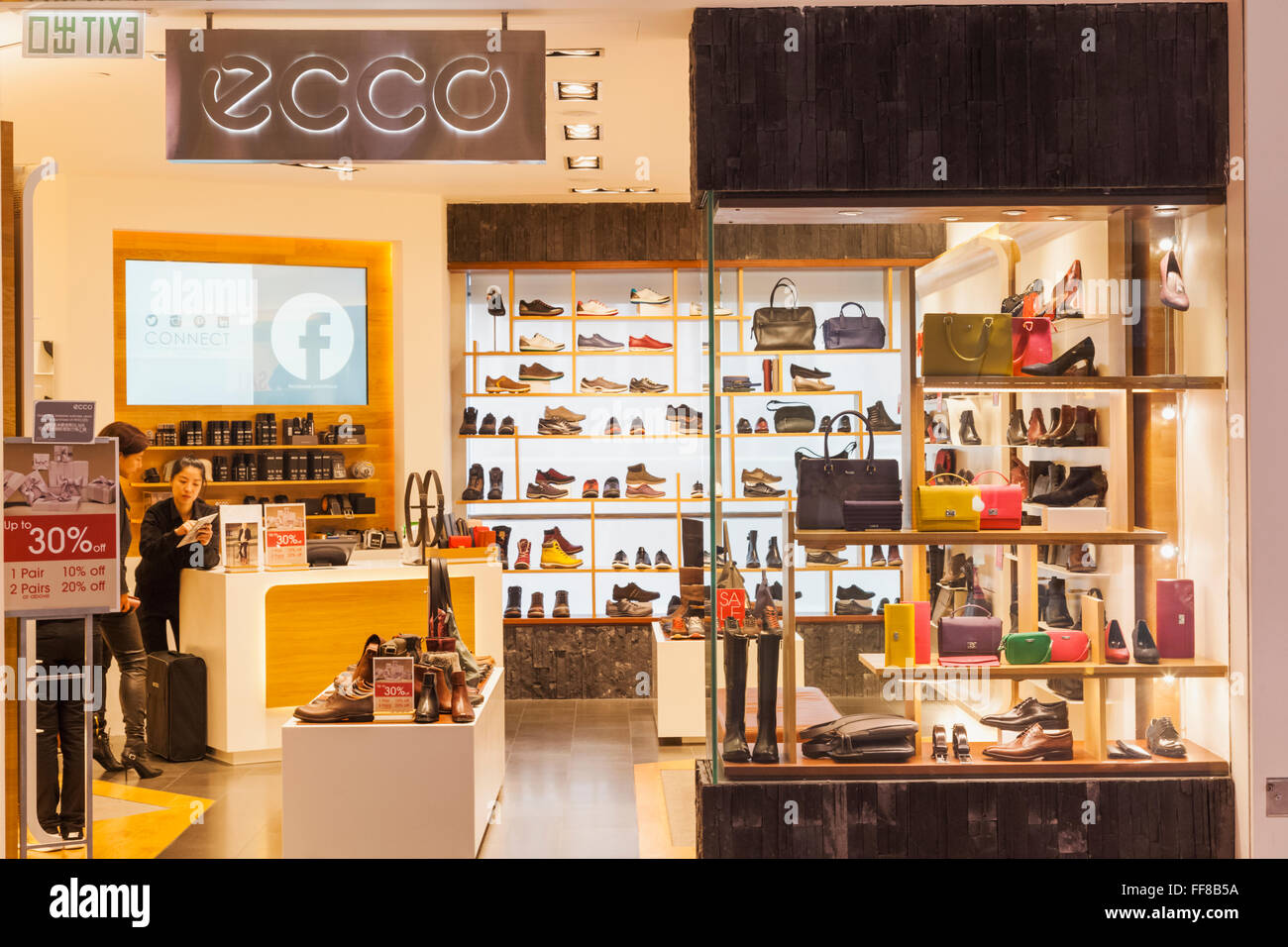 Ecco store stock and - Alamy