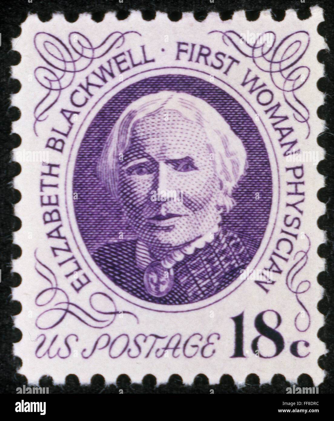 ELIZABETH BLACKWELL /n(18211910). American physician. On a U.S