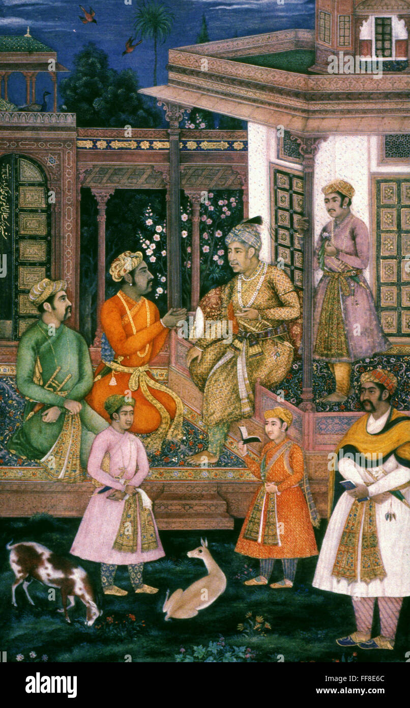 AKBAR THE GREAT (1542-1605). /nMughal emperor of India. Indian Mughal ...