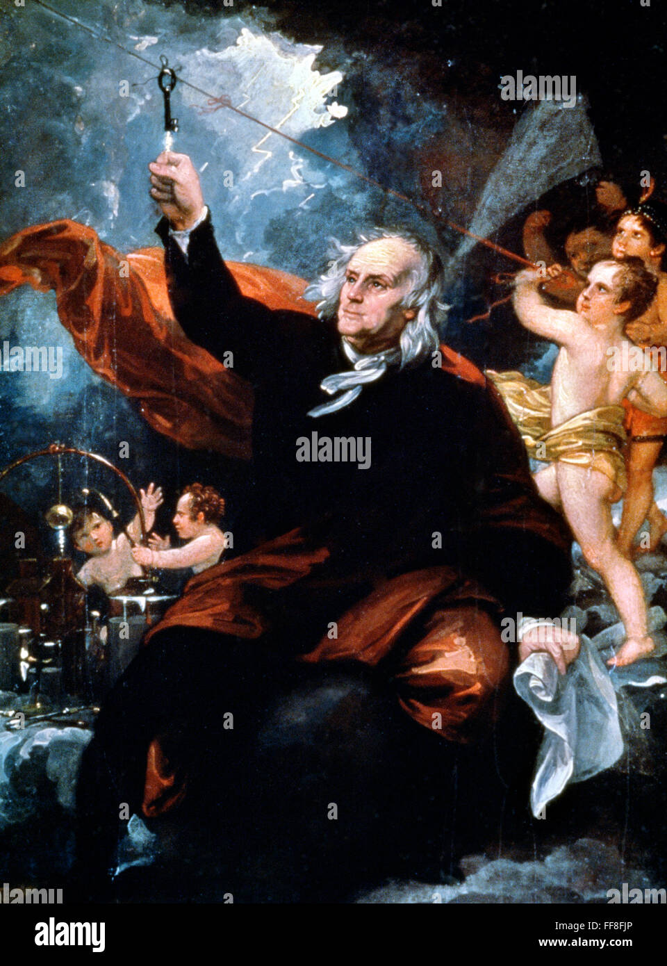 BENJAMIN FRANKLIN (17061790). /nAmerican printer, publisher, scientist