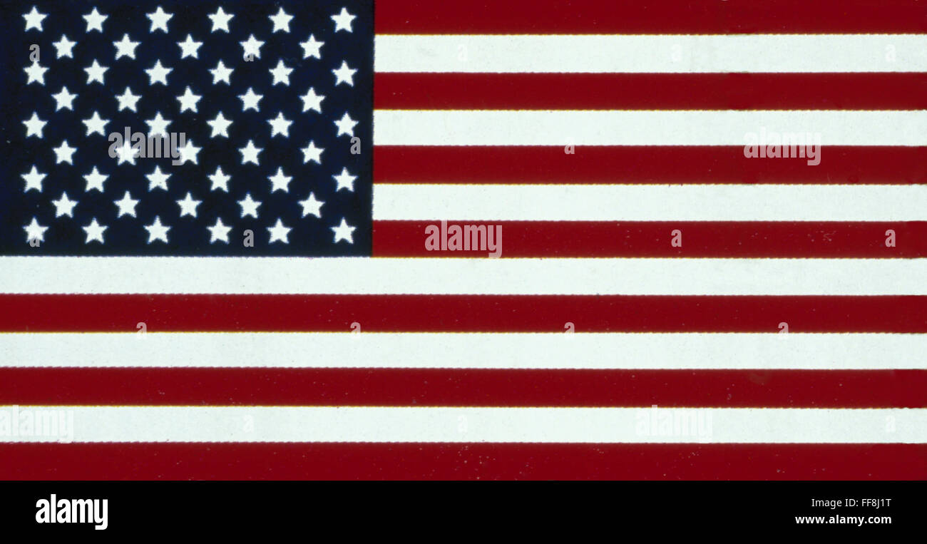 50-STAR U.S. FLAG. /n50-Star U.S. Flag, 1960 Stock Photo - Alamy
