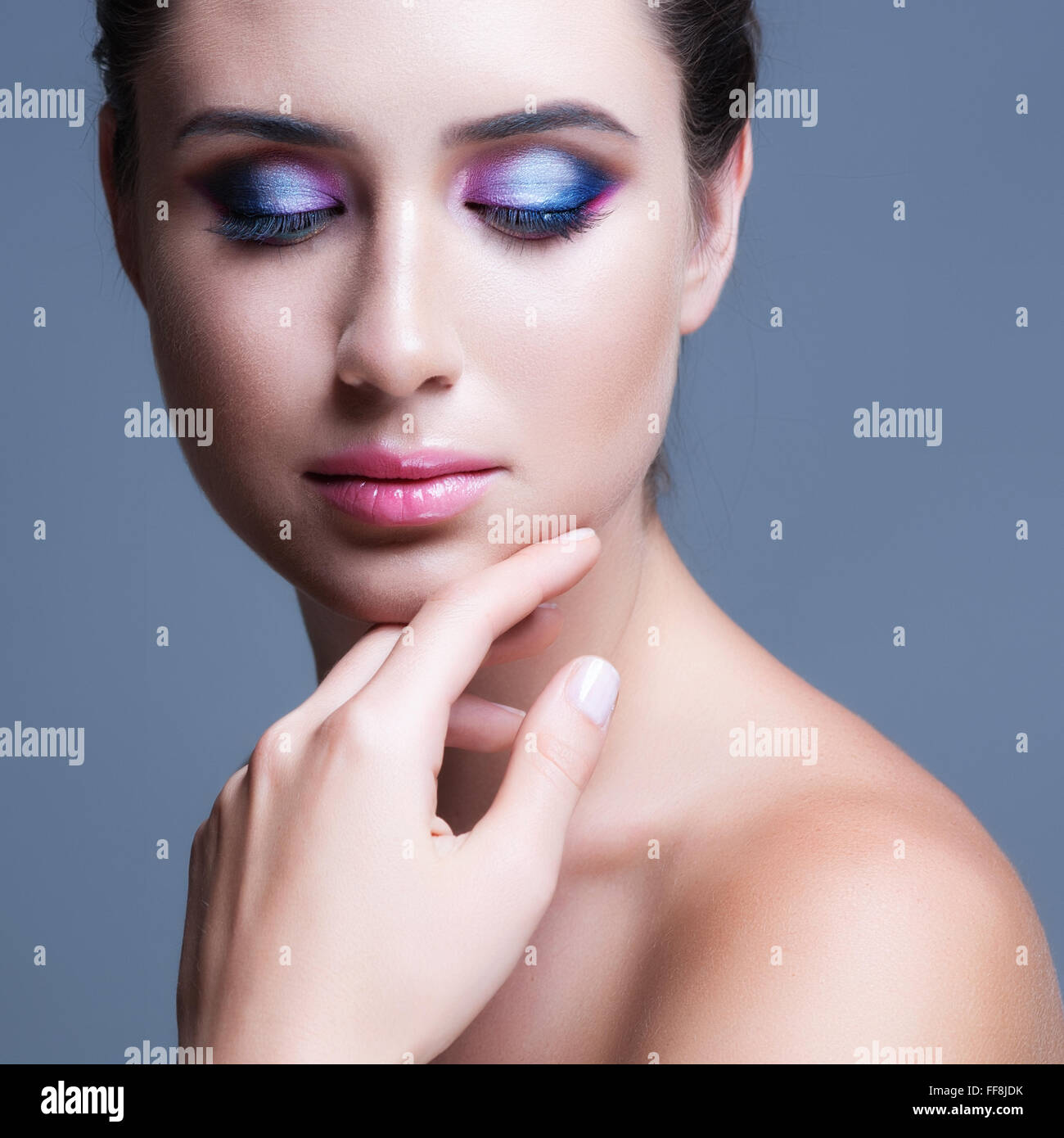 Woman blinking eyes hires stock photography and images Alamy