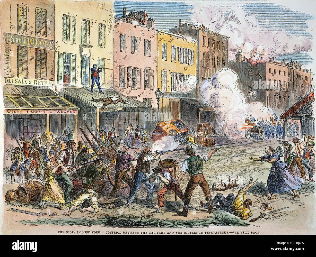 нью йорк 1863 год
