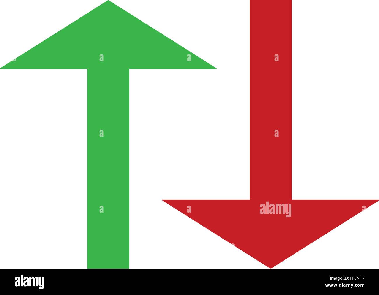 Opposite effect Stock Vector Images - Alamy